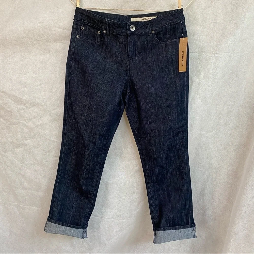 DKNY Straight Jeans Dark Wash - Picture 9 of 15
